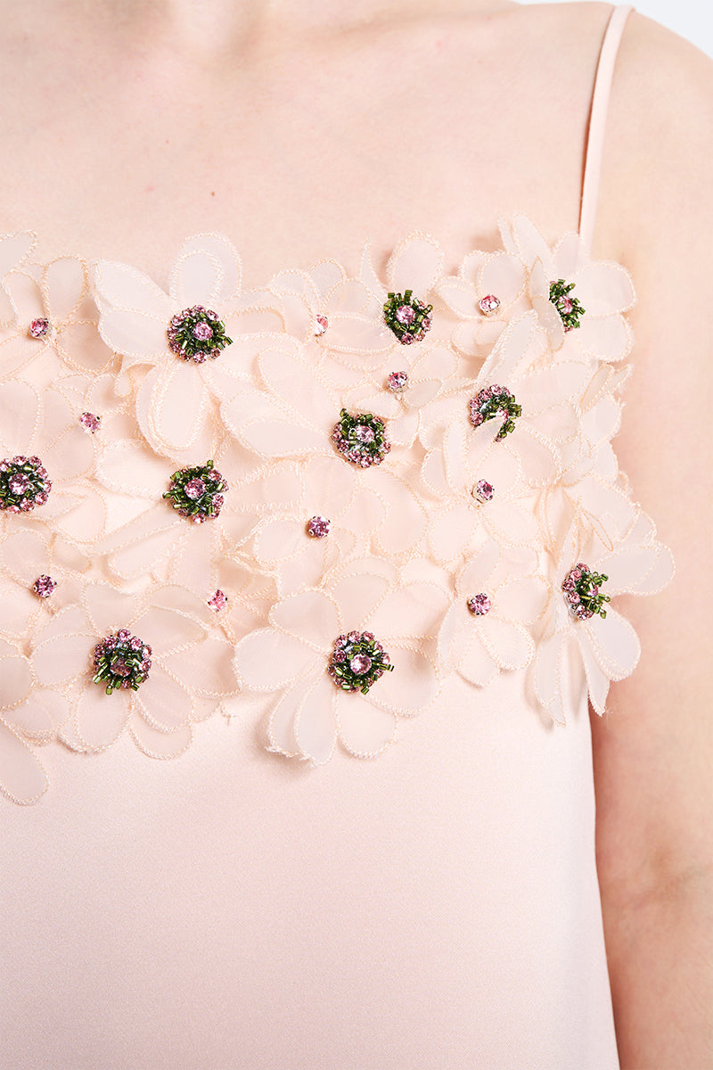 ALIA NOON MINI DRESS IN PEACH - CULT MIA