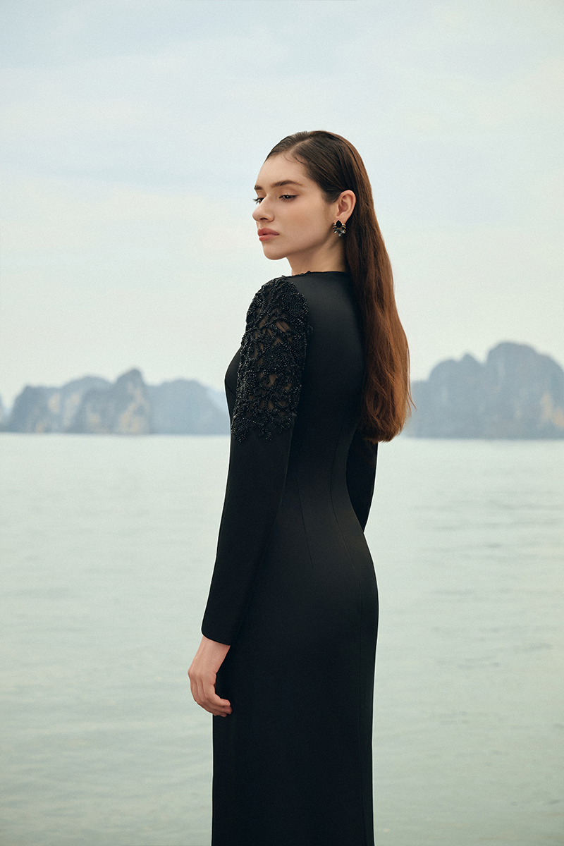 LYCRA TAFFETA GOWN - CULT MIA