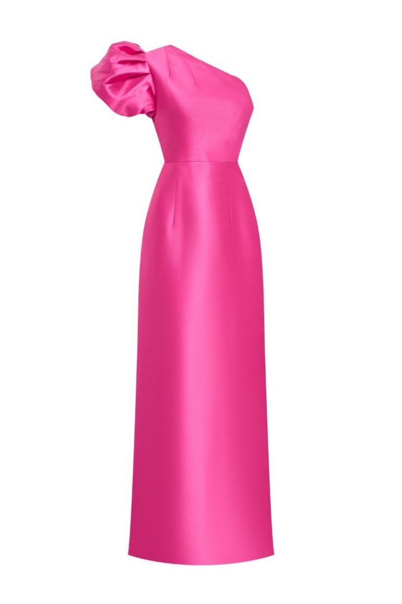 MARCHESA ONE SHOULDER GOWN - CULT MIA