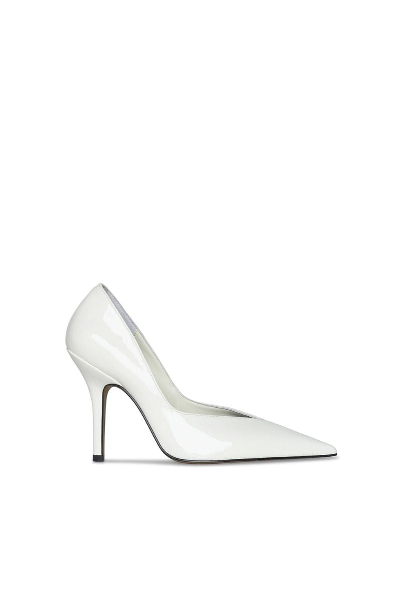 white leather pumps dress shoes Steve Madden Women's Noir Pump - White - Pumps