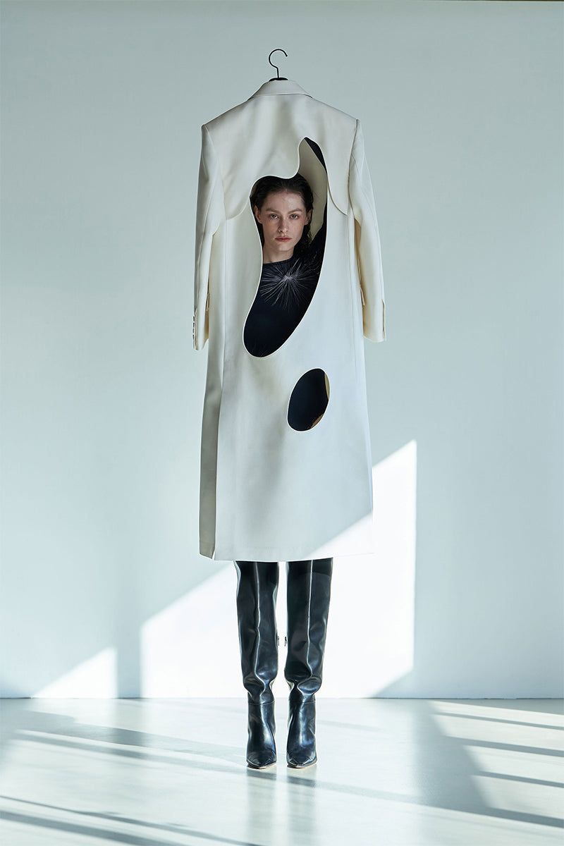 ASTRAL COUTURE WOOL COAT - CULT MIA