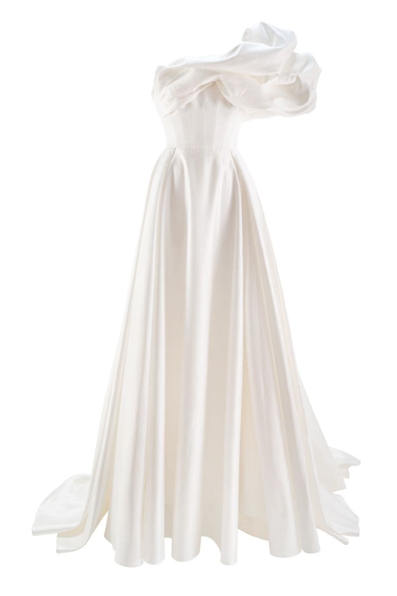 Monetre Cult Mia x Monetre Asymmetrical Flounce Full Skirt Gown | Cult Mia Monetre Cult Mia x Monetre Asymmetrical Flounce Full Skirt Gown | Cult Mia