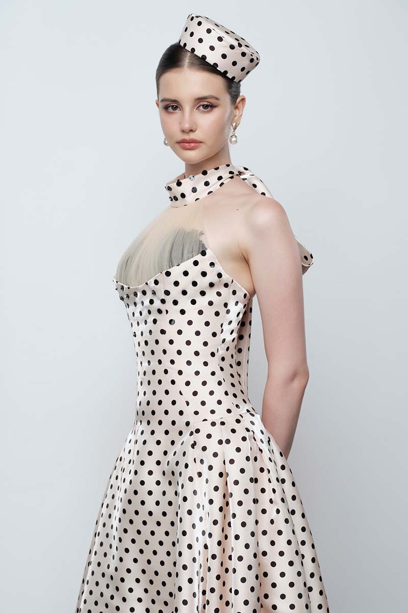 TIMELESS LOOP MIDI DRESS - CULT MIA