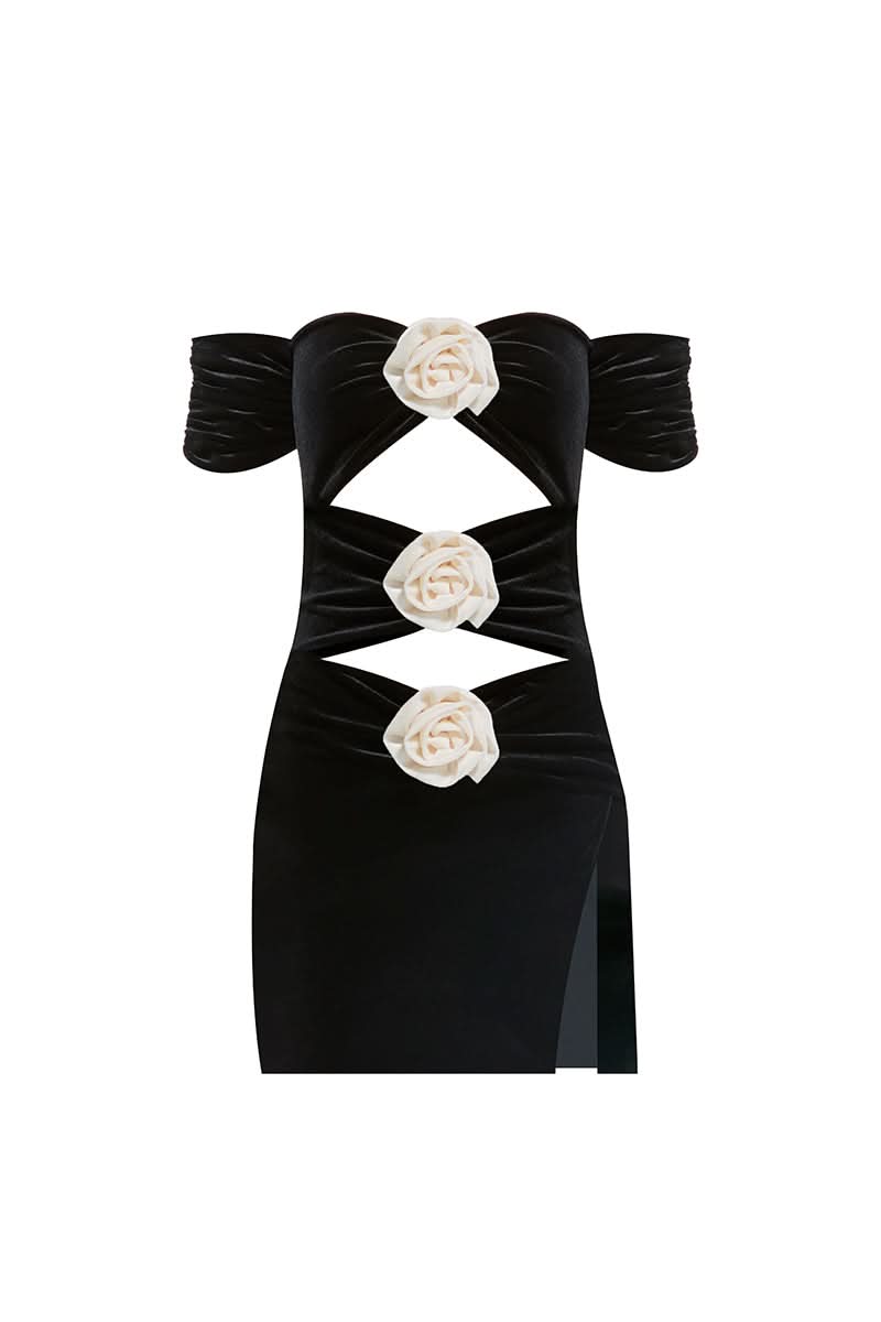 accessories for black off shoulder dress 8 Ways to Accessorize Your Black Dress