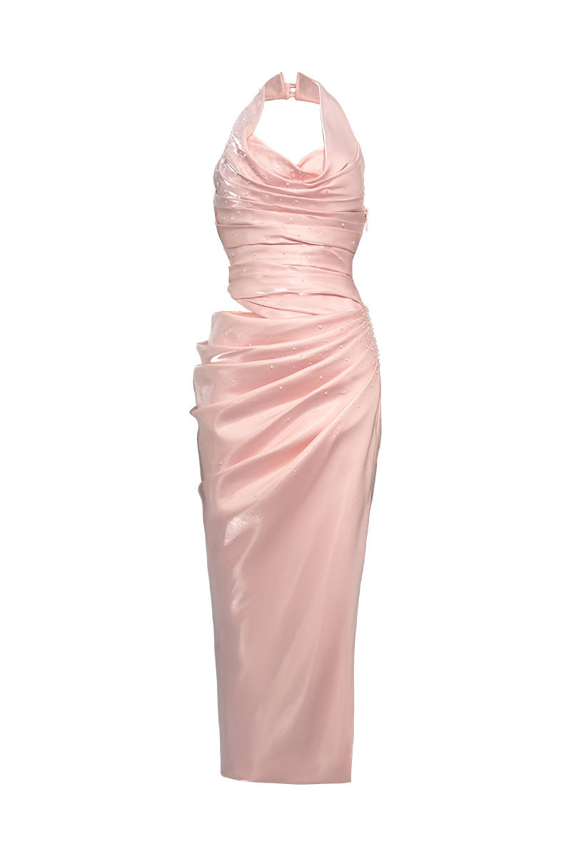 ember midi dress This is Ember Featuring a shirred bodice detail, exaggerated puff sleeves and a flattering elasticated waist, the Ember midi dress will be on rotation going into the next season. Available
