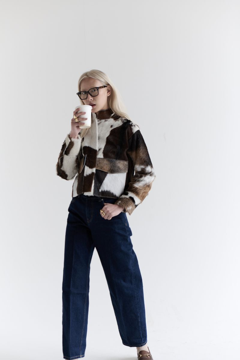 BAZER LEATHER JACKET - CULT MIA