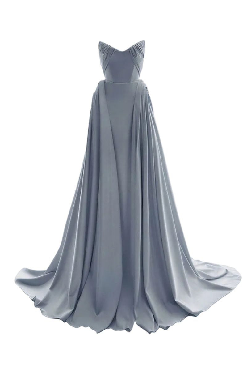 luna amor grey dress Tight gray dress for business occasions