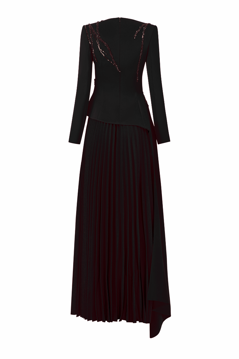 LUMIA SILK TOP AND SKIRT SET - CULT MIA