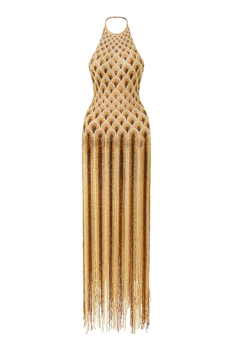 Le Thanh Hoa AURORA OVERALL BEADED MAXI DRESS | Cult Mia Le Thanh Hoa AURORA OVERALL BEADED MAXI DRESS | Cult Mia