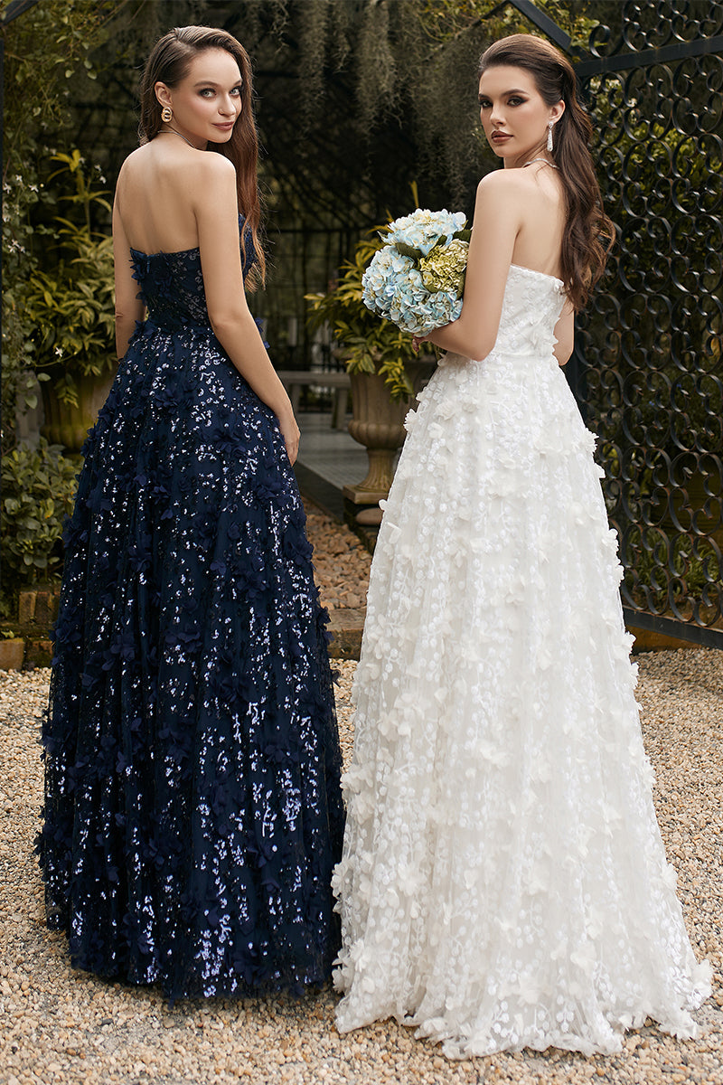 ADELA SWEETHEART PETAL BALL GOWN - CULT MIA