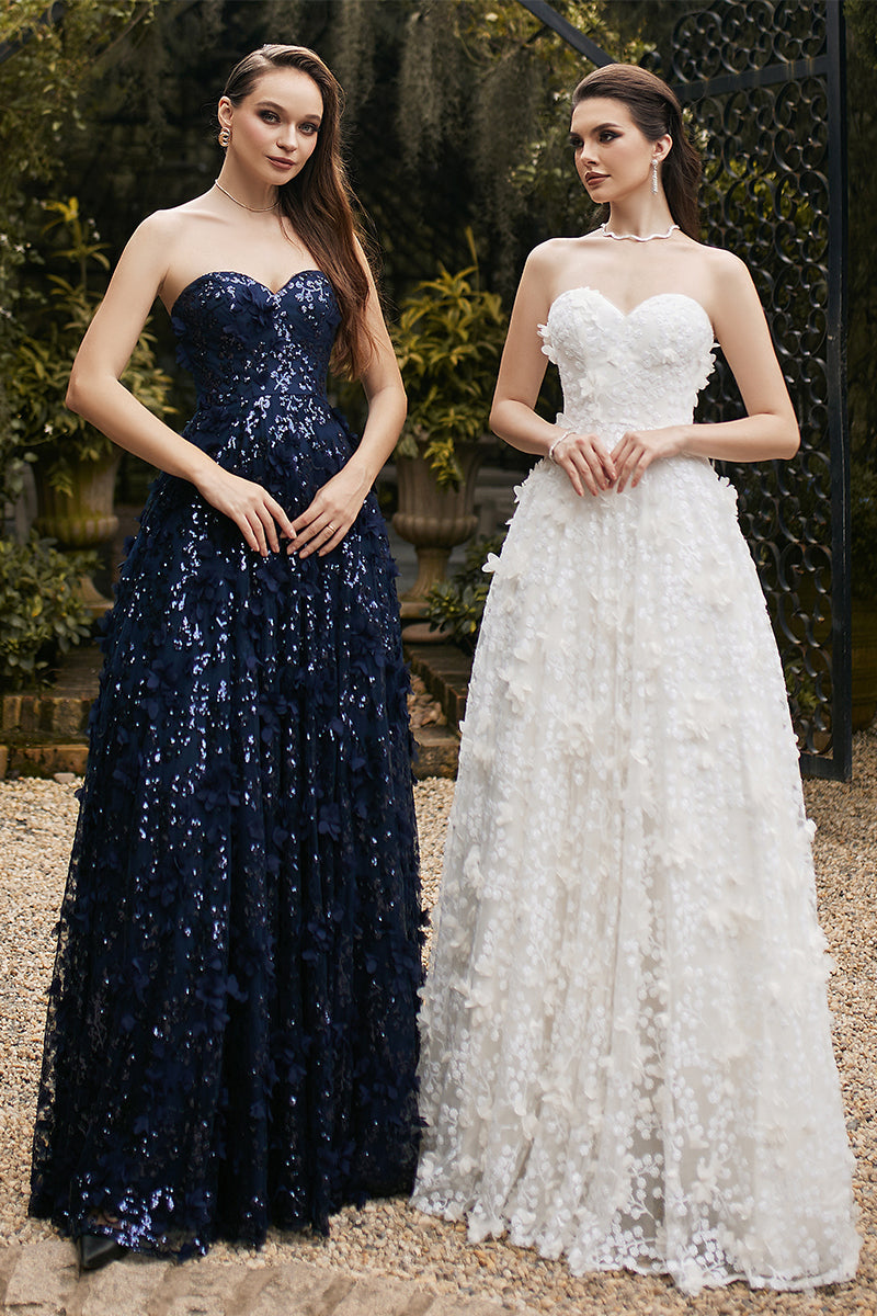 ADELA SWEETHEART PETAL BALL GOWN - CULT MIA