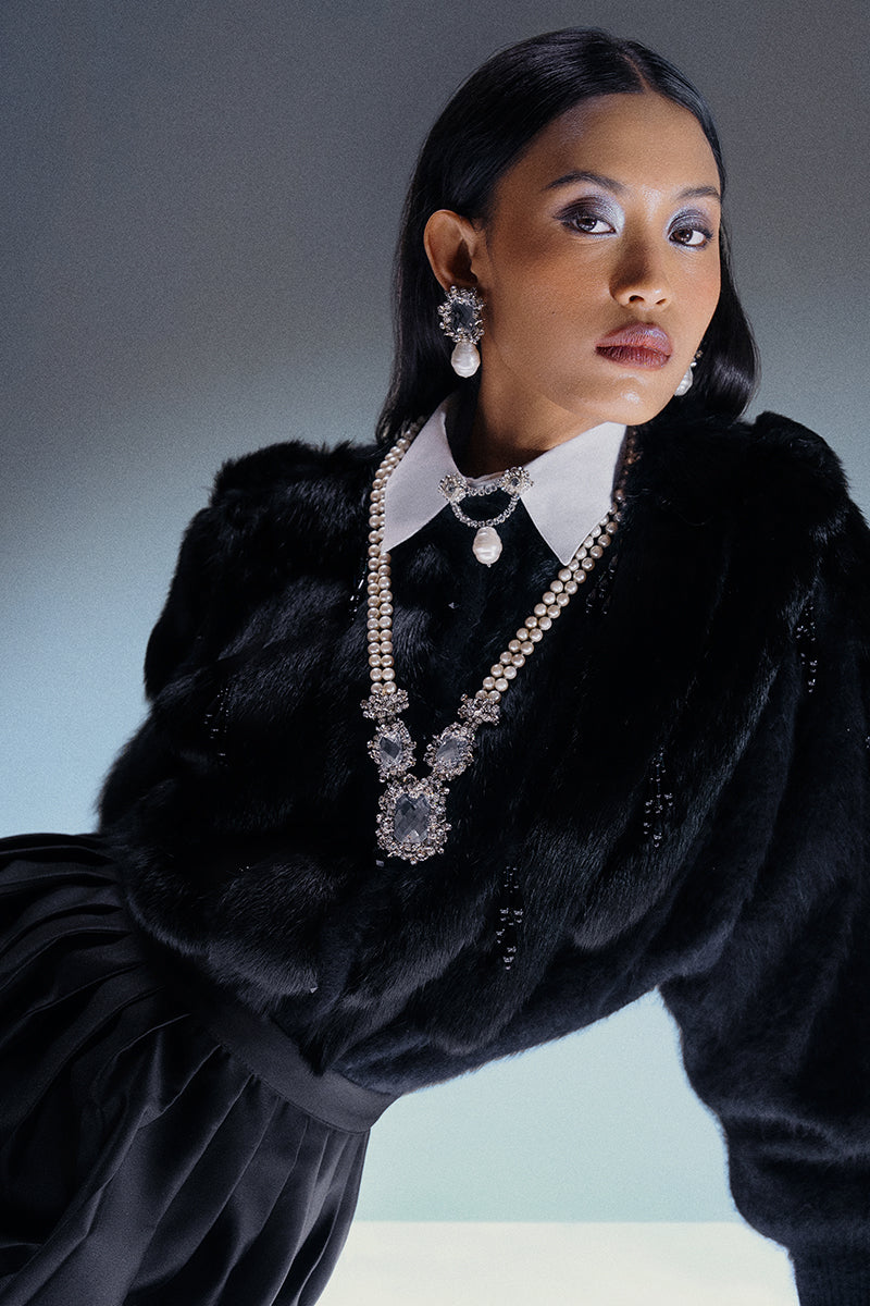 LAVISA PEARLS BROOCH - CULT MIA
