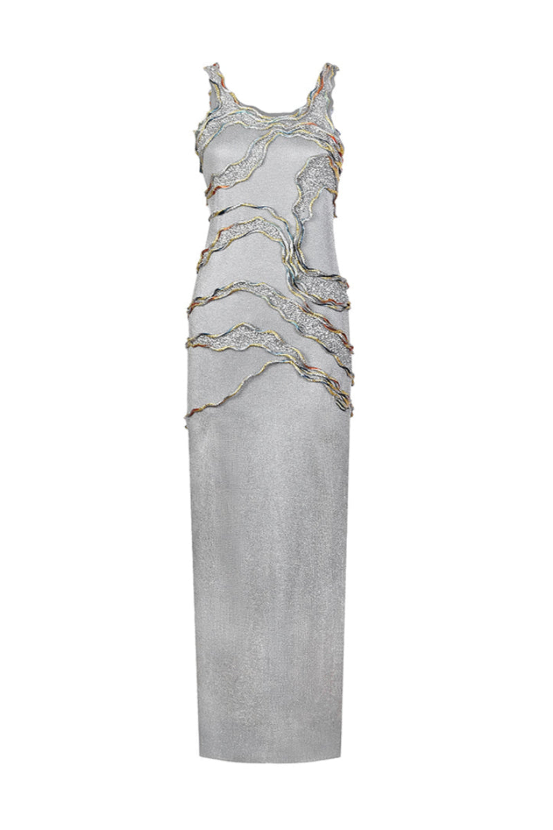 THE RIPPLING GAUZE DRESS - CULT MIA