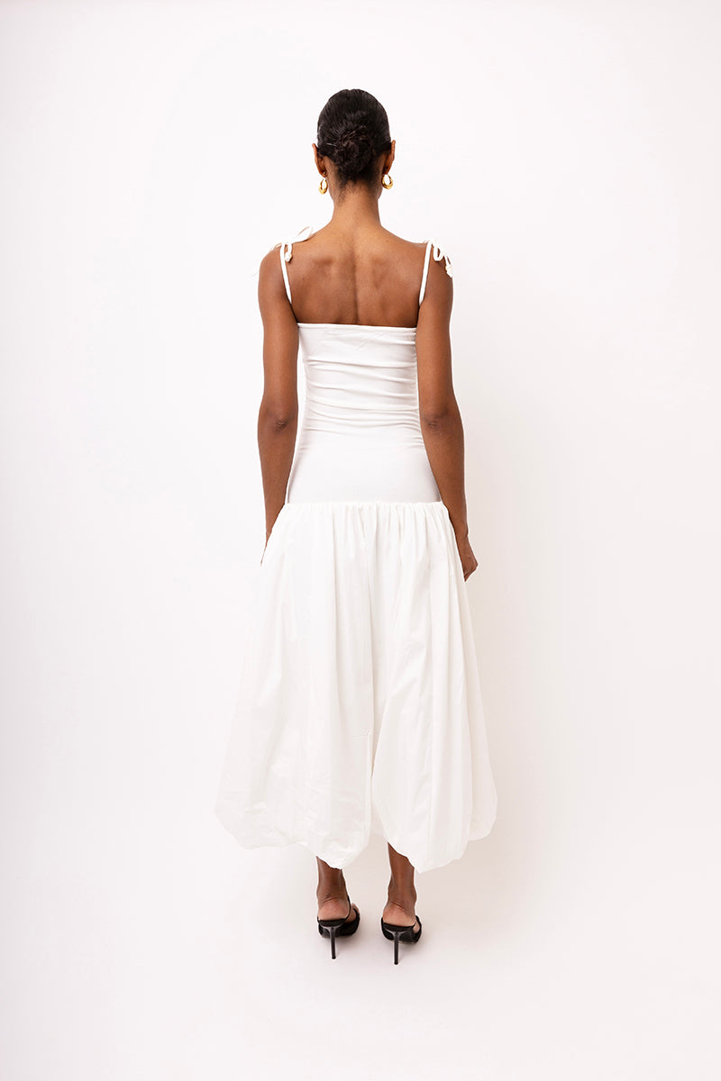 ALEXA DRESS IN WHITE - CULT MIA