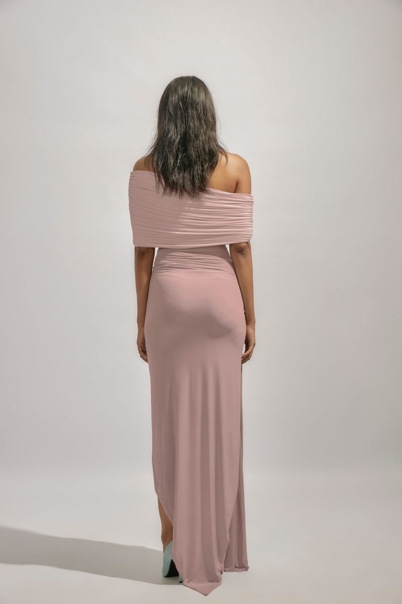 ALDA PINK MIDI DRESS - CULT MIA