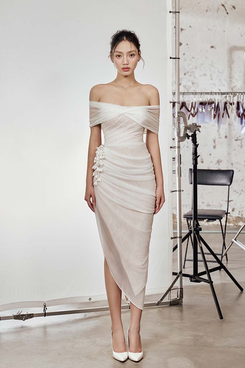 MAGNOLIA SKY MIDI DRESS - CULT MIA