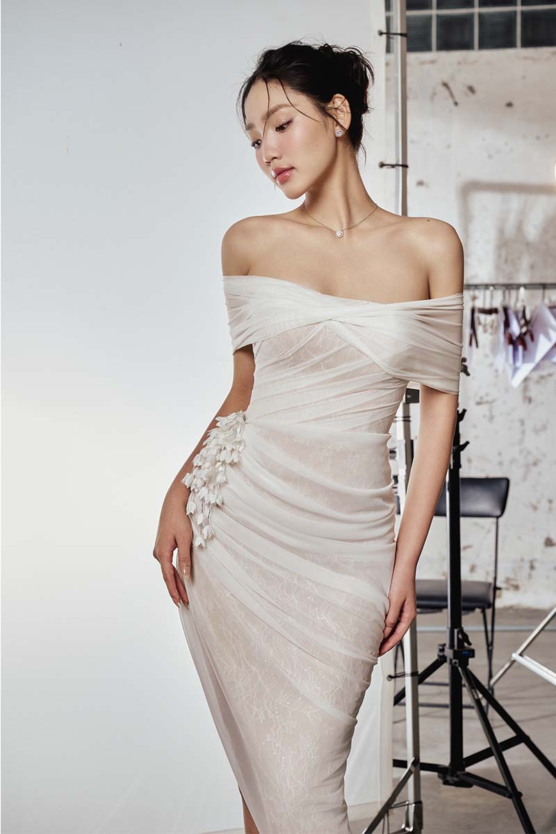 MAGNOLIA SKY MIDI DRESS - CULT MIA