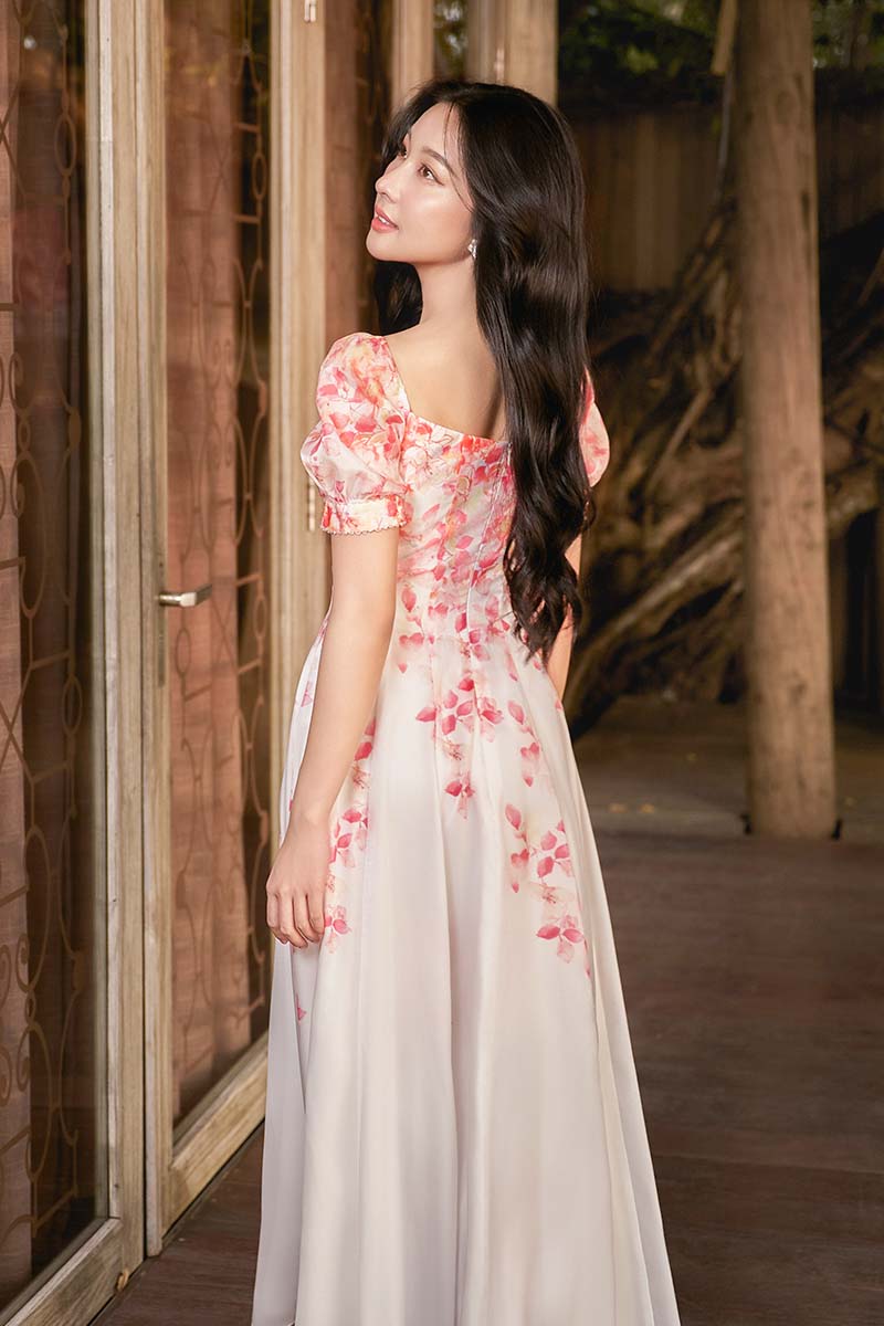 FLORAL MIRAGE MIDI DRESS - CULT MIA