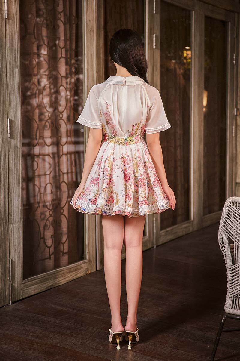 TROPICAL REVERIE MINI DRESS - CULT MIA