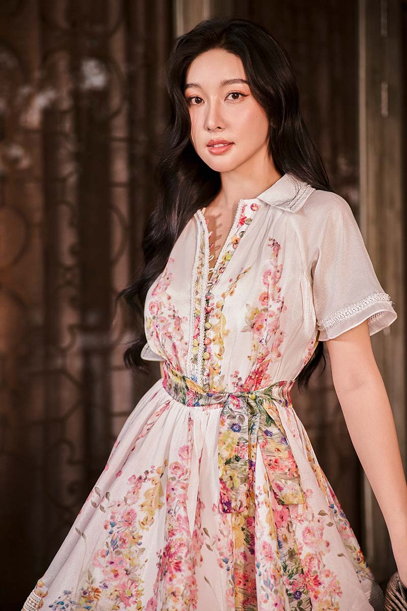 TROPICAL REVERIE MINI DRESS - CULT MIA