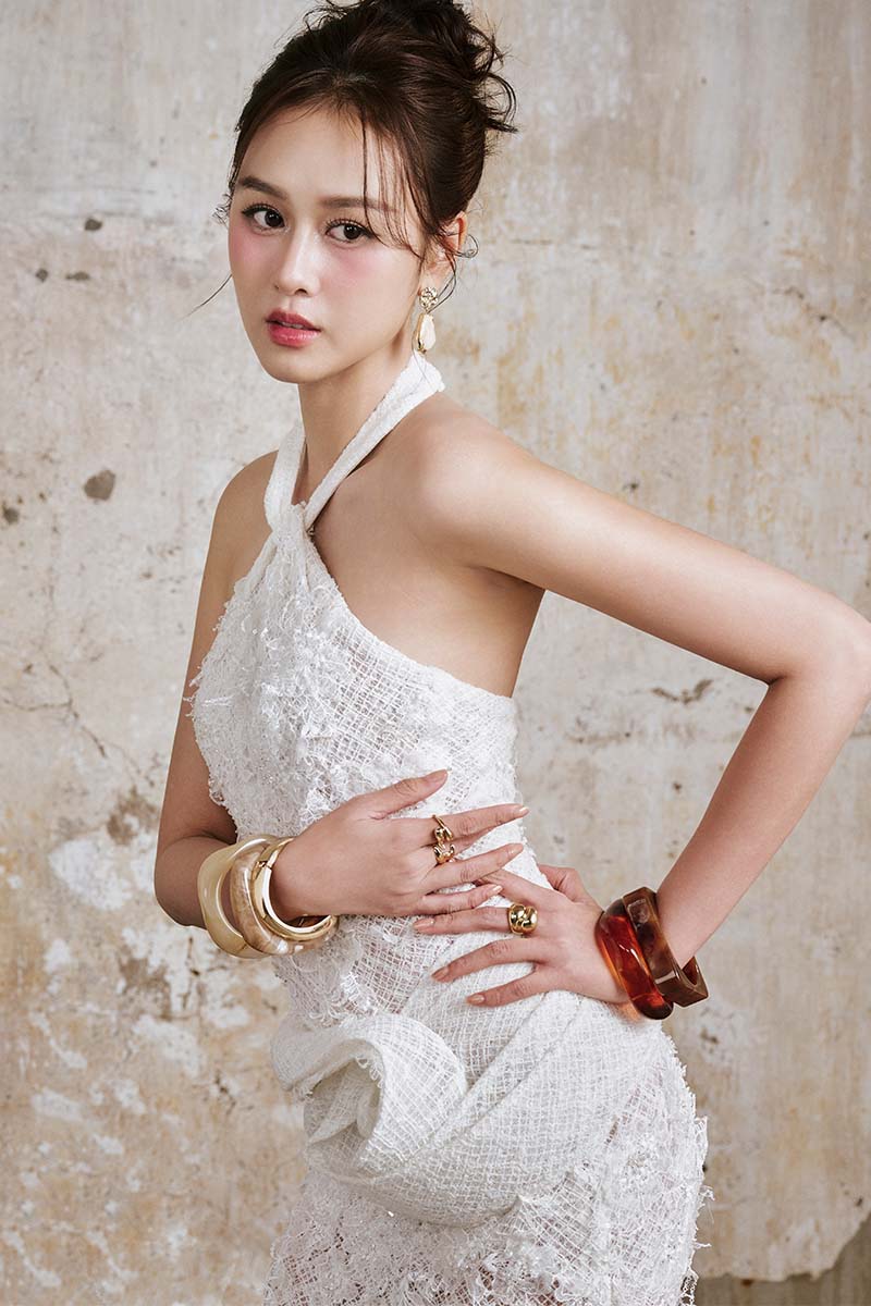 IVORY FRAME MAXI DRESS - CULT MIA