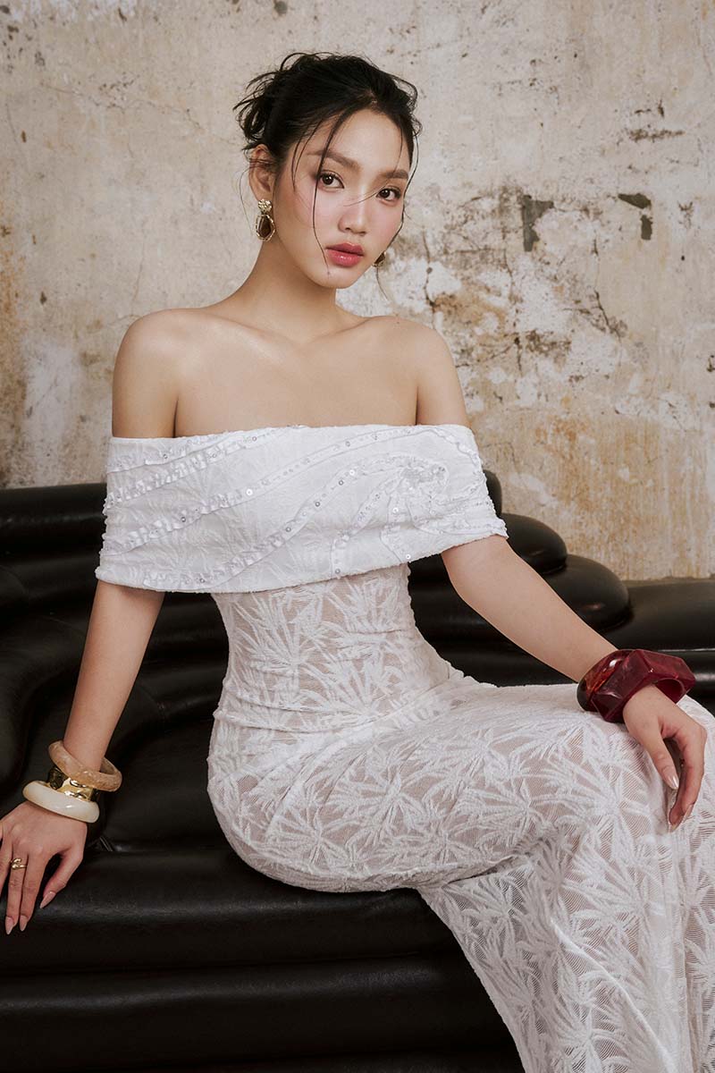 IVORY POISE MAXI DRESS - CULT MIA
