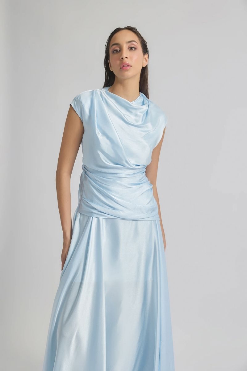 AZURA BABY BLUE MAXI DRESS - CULT MIA