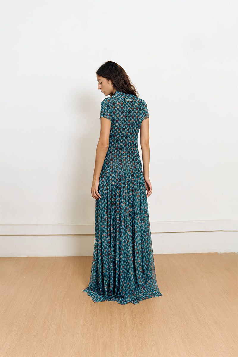 BAKLAVA DRESS IN BLUE - CULT MIA