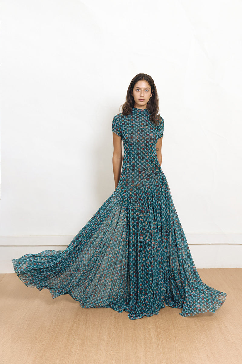 BAKLAVA DRESS IN BLUE - CULT MIA