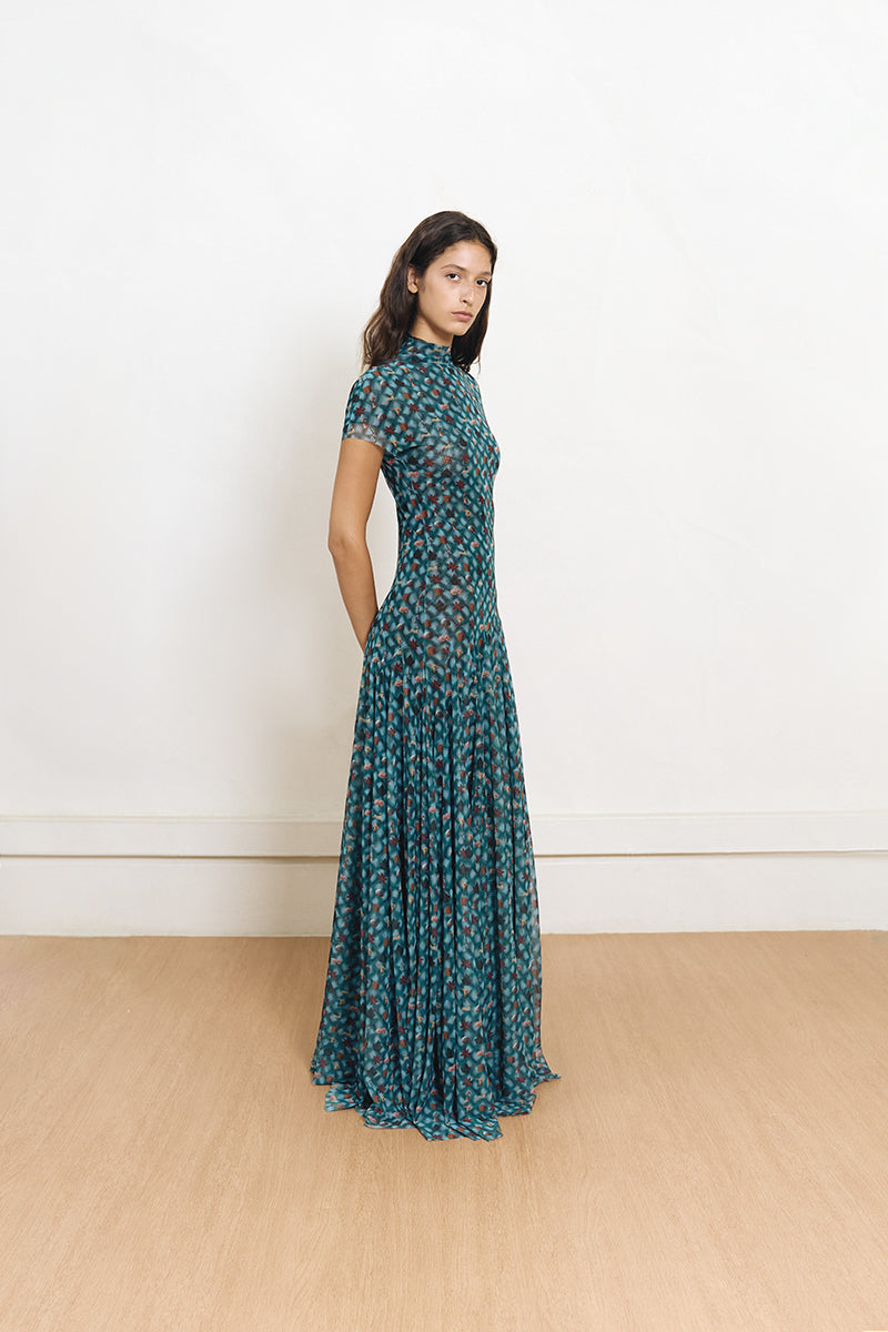 BAKLAVA DRESS IN BLUE - CULT MIA