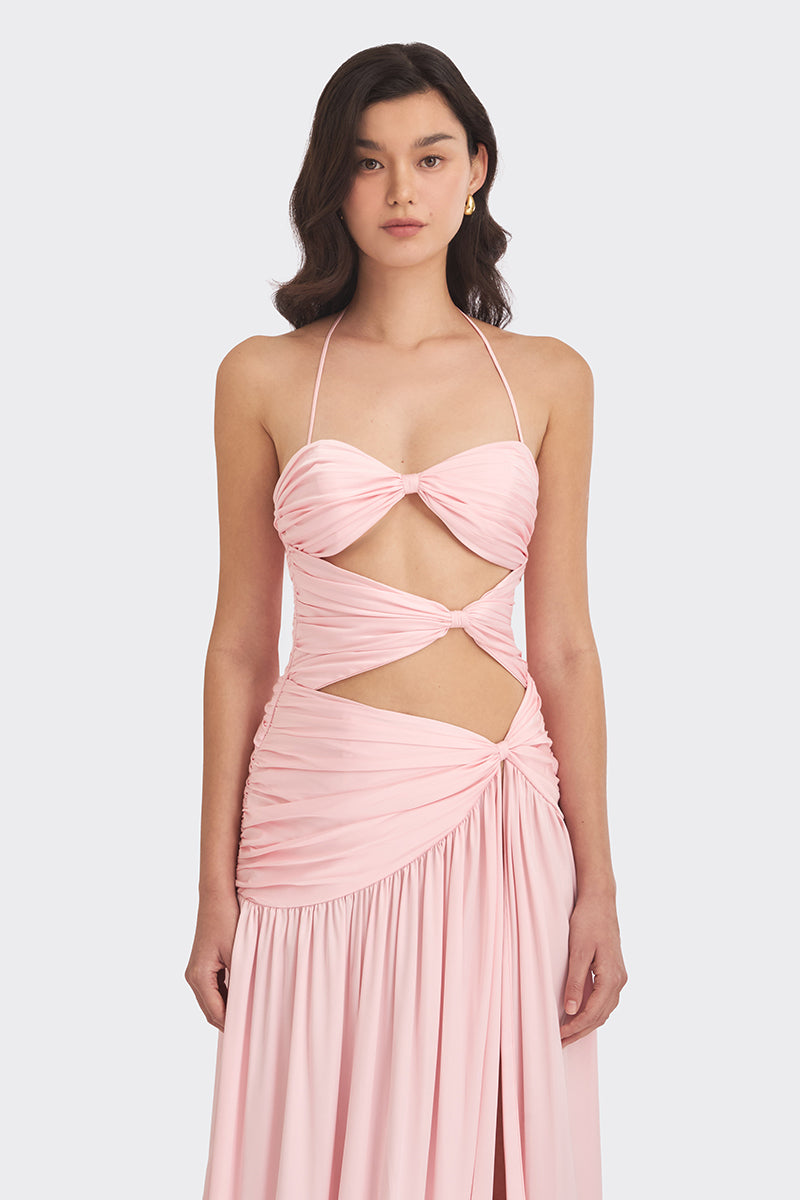 BETTA PINK MAXI DRESS - CULT MIA
