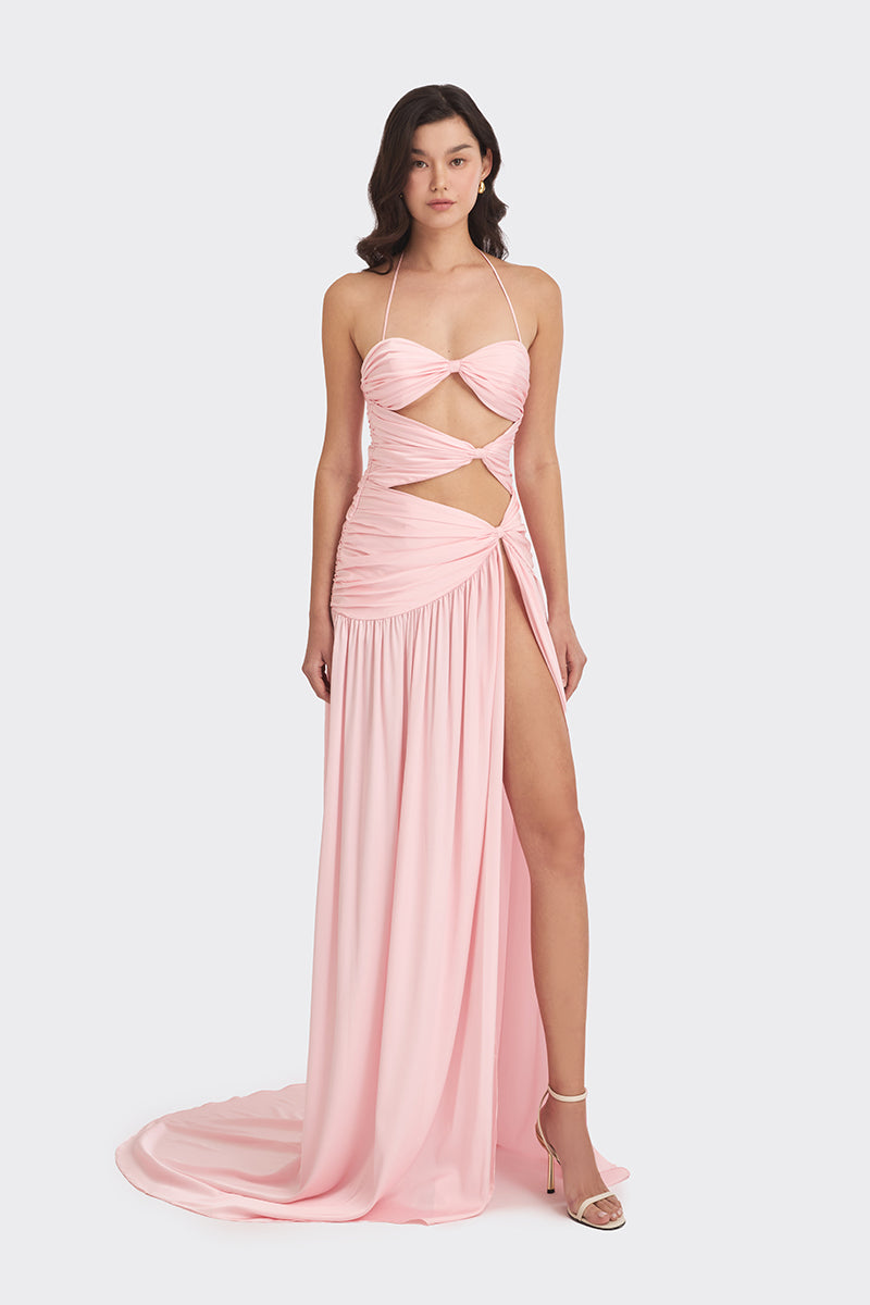 BETTA PINK MAXI DRESS - CULT MIA