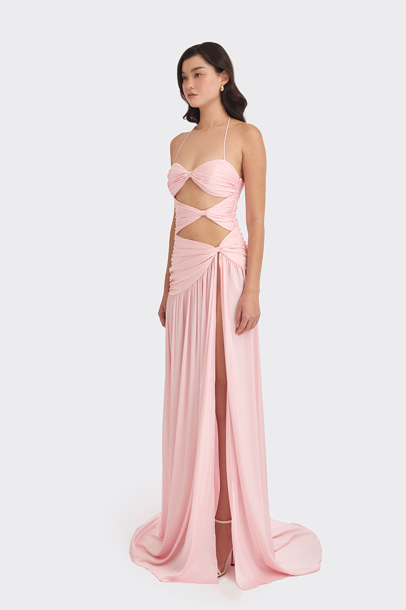 BETTA PINK MAXI DRESS - CULT MIA