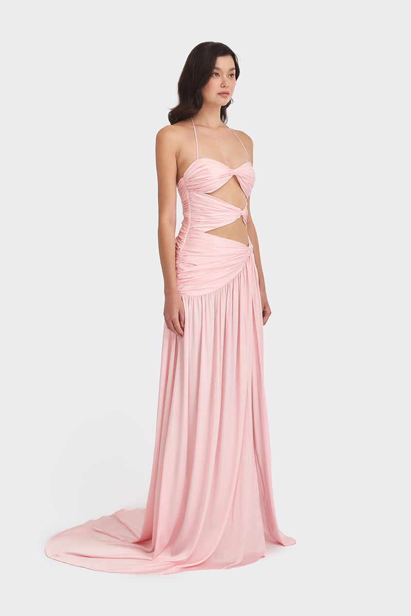 BETTA PINK MAXI DRESS - CULT MIA