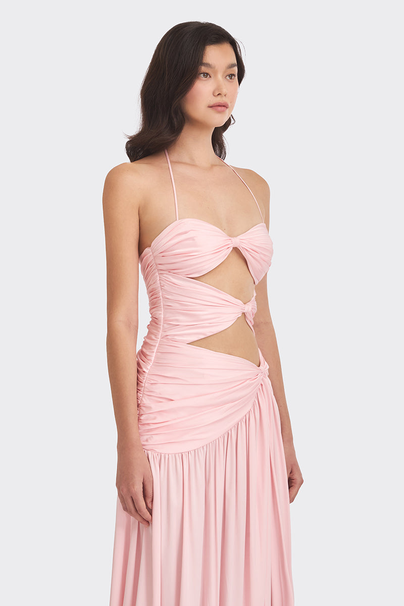 BETTA PINK MAXI DRESS - CULT MIA