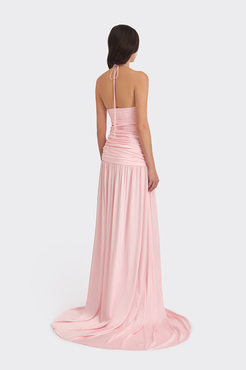 BETTA PINK MAXI DRESS - CULT MIA