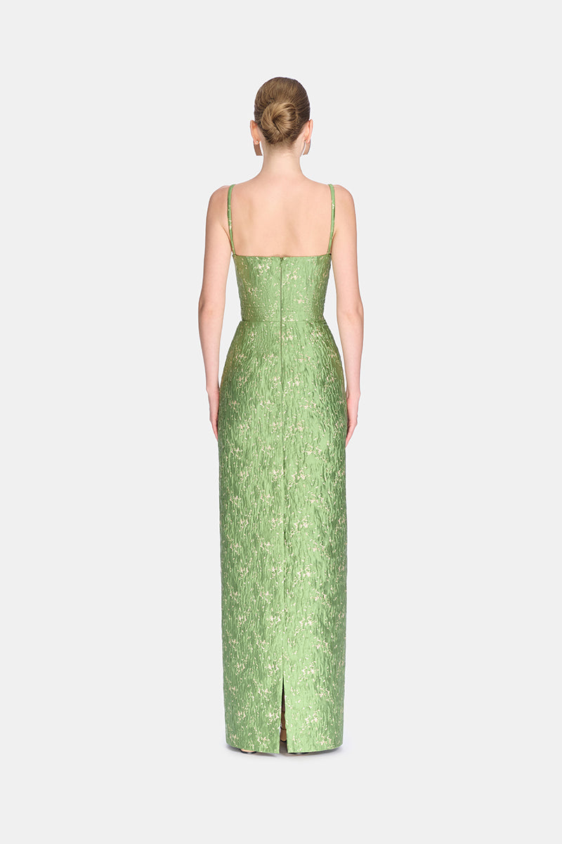 BROCADE BAMBOO DRESS - CULT MIA