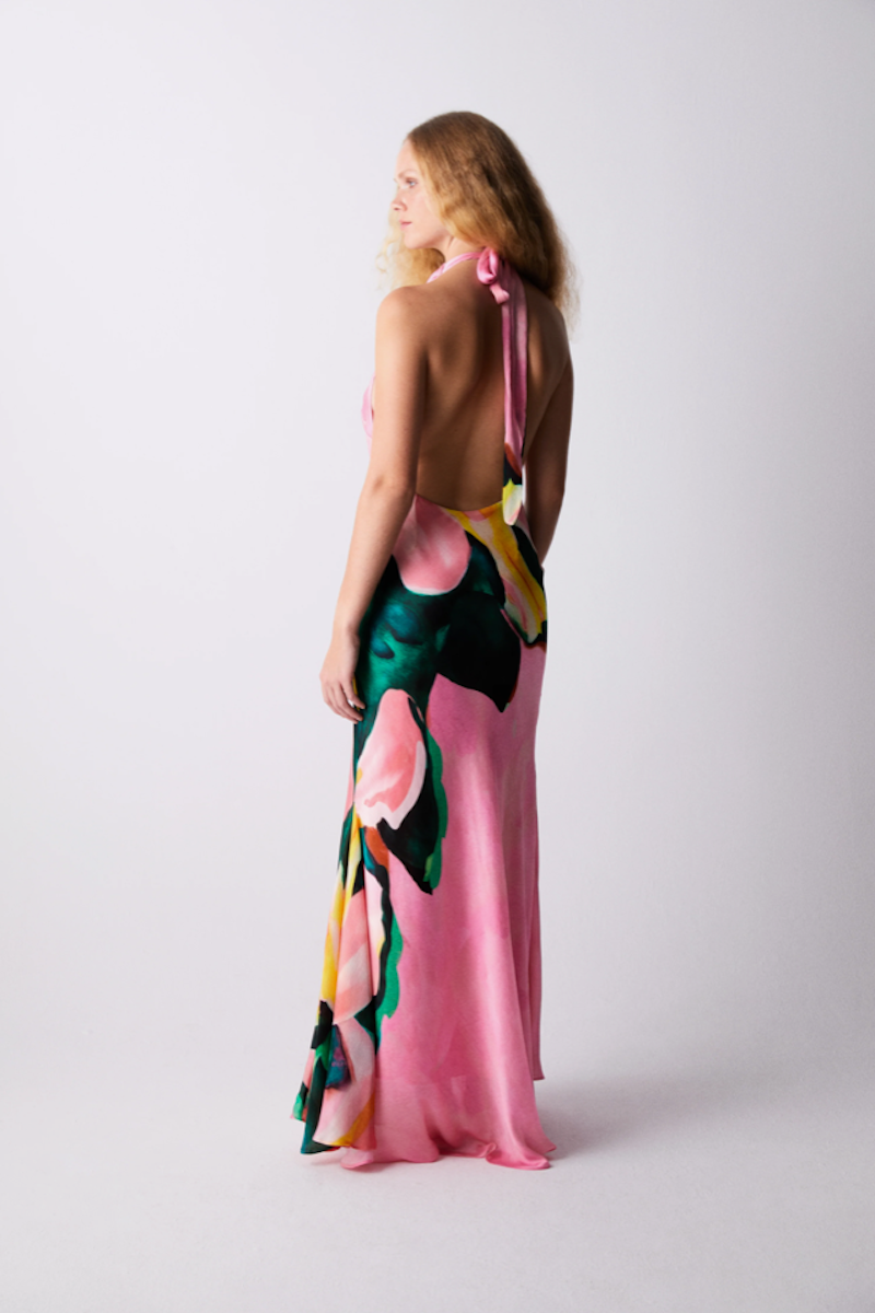 CHIARA DRESS IN TAFFY PINK - CULT MIA