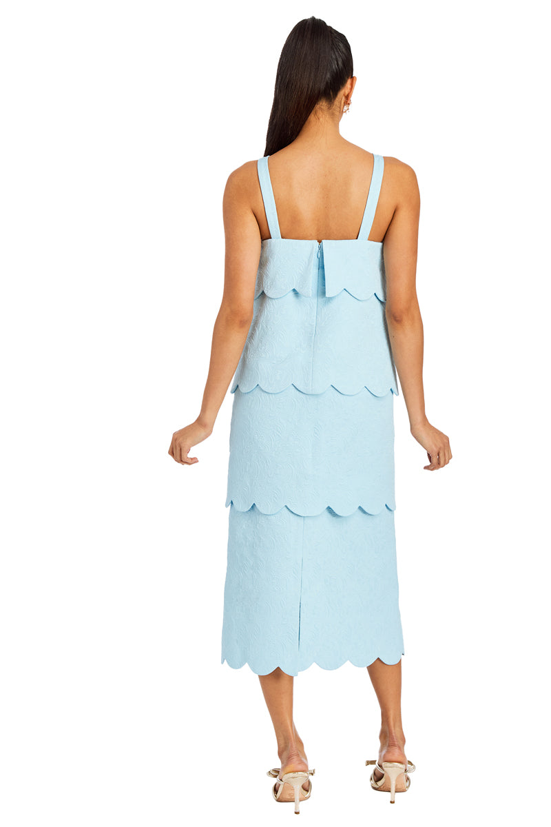 CITRINE MIDI IN POWDER BLUE - CULT MIA