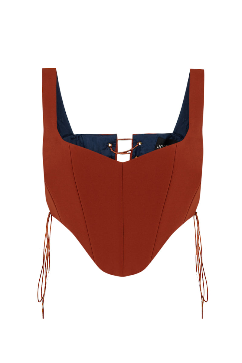 TECHNICAL FABRIC MINI CORSET - CULT MIA