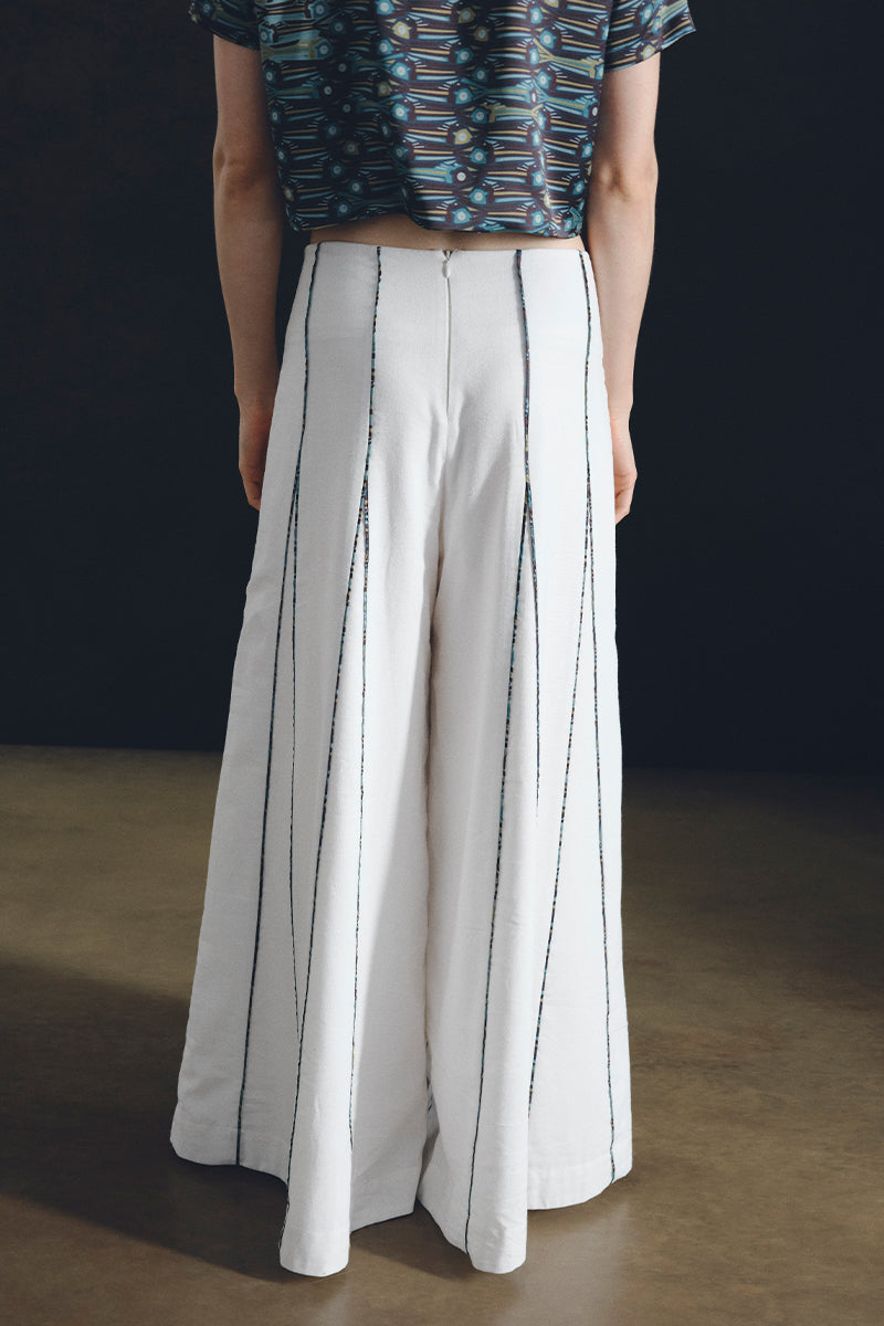 CAPITANIA PANTS IN WHITE - CULT MIA