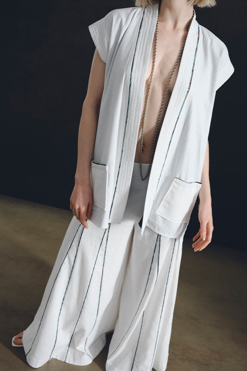 CAPITANIA PANTS IN WHITE - CULT MIA