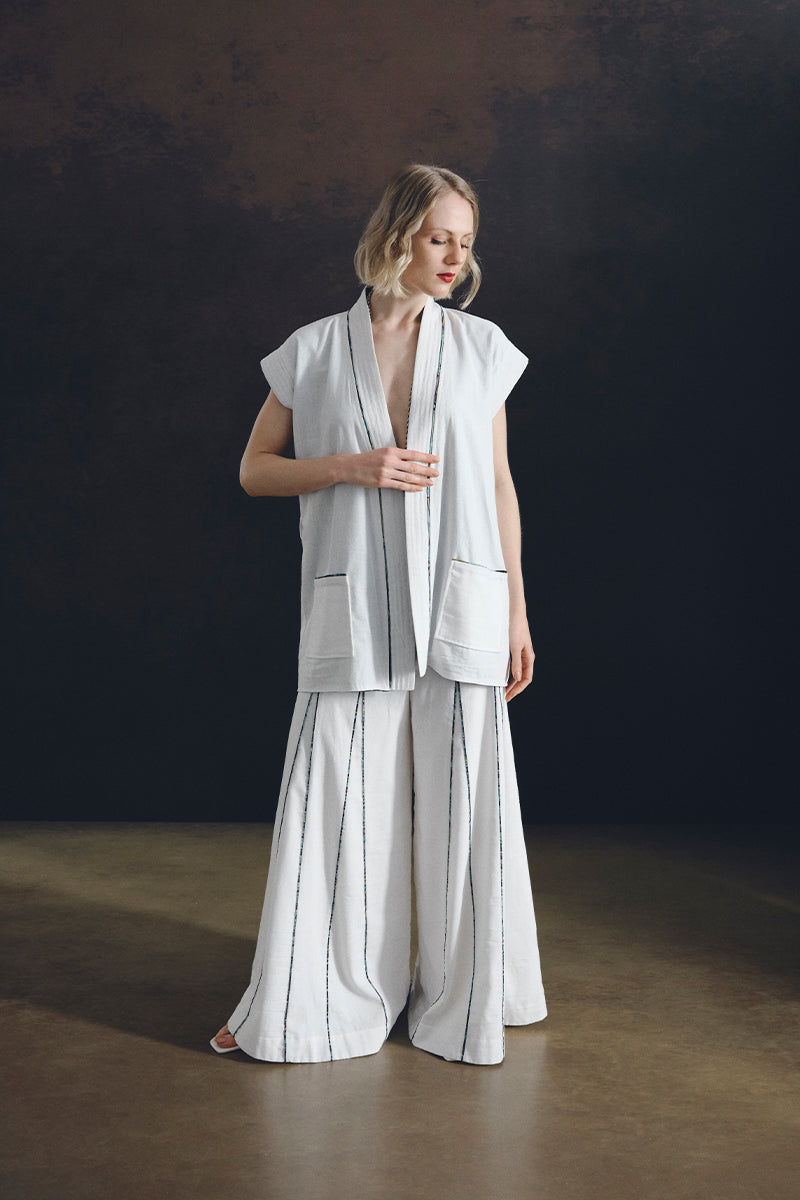 CAPITANIA PANTS IN WHITE - CULT MIA