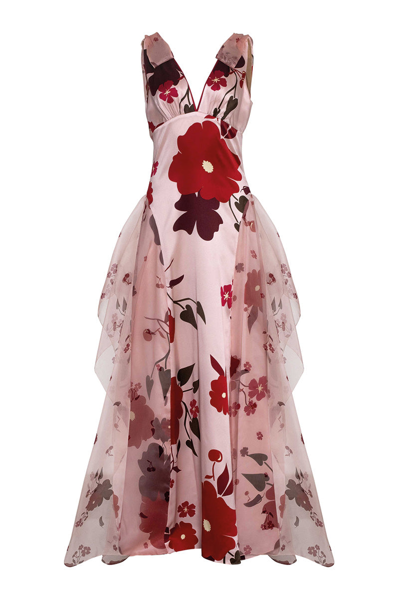 Estefania Cherry Blossom Maxi Dress | Cult Mia Estefania Cherry Blossom Maxi Dress | Cult Mia
