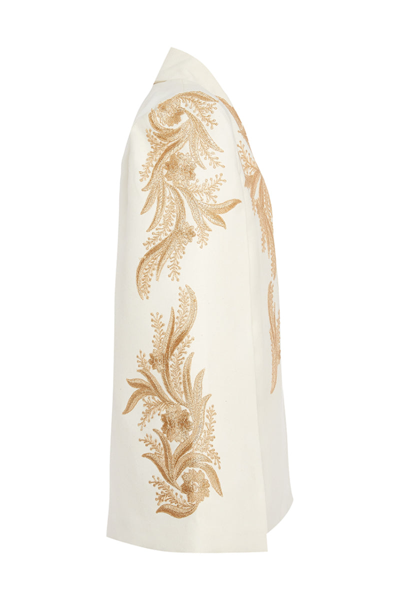 ALYA IVORY TUXEDO CAPE - CULT MIA