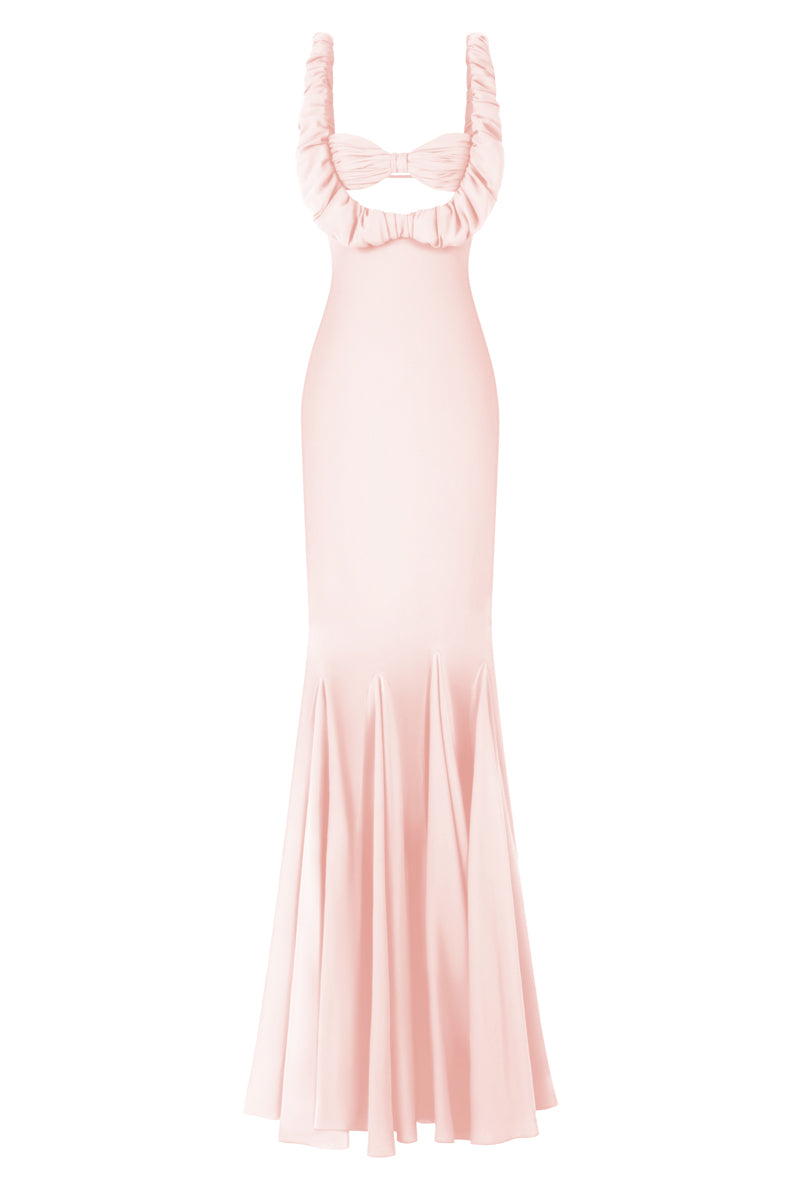CULT MIA X STOLEN STORES CROISSANT SLIP DRESS IN LIGHT PINK | CULT MIA | Stolen Stores CULT MIA X STOLEN STORES CROISSANT SLIP DRESS IN LIGHT PINK | CULT MIA | Stolen Stores