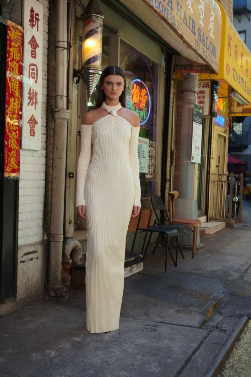 YUMIKO DRESS IN COCONUTS - CULT MIA