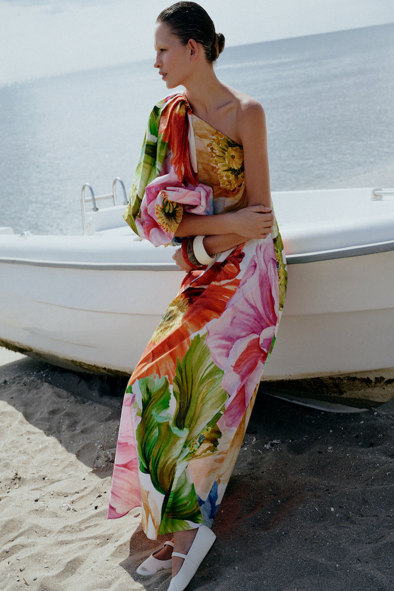 DOROTHY DRESS IN FLORAL PRINT - CULT MIA