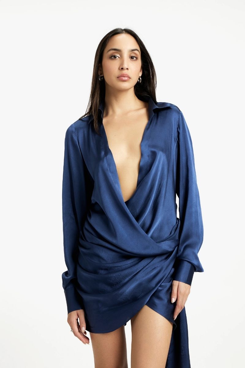 DARLENE MINI SHIRT DRESS - CULT MIA