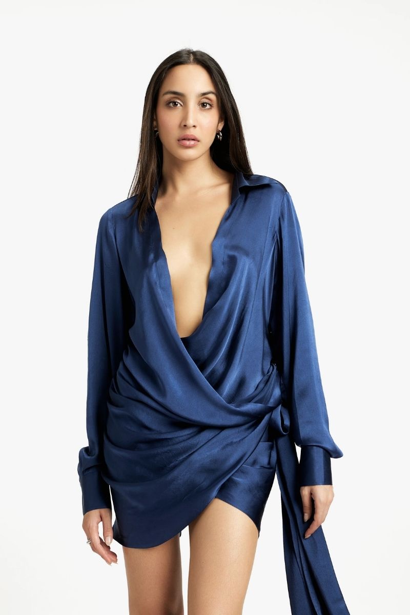 DARLENE MINI SHIRT DRESS - CULT MIA
